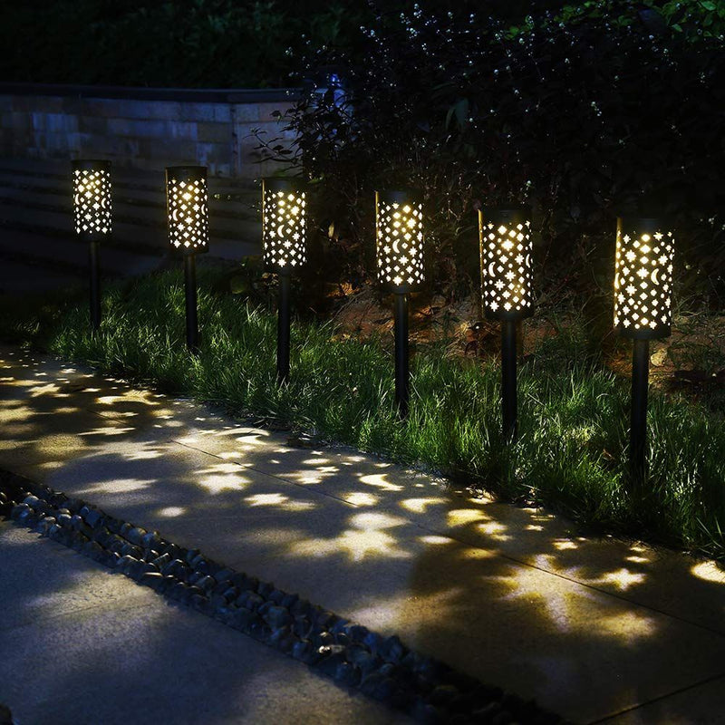 Solar Powered Star Moon Garden Light