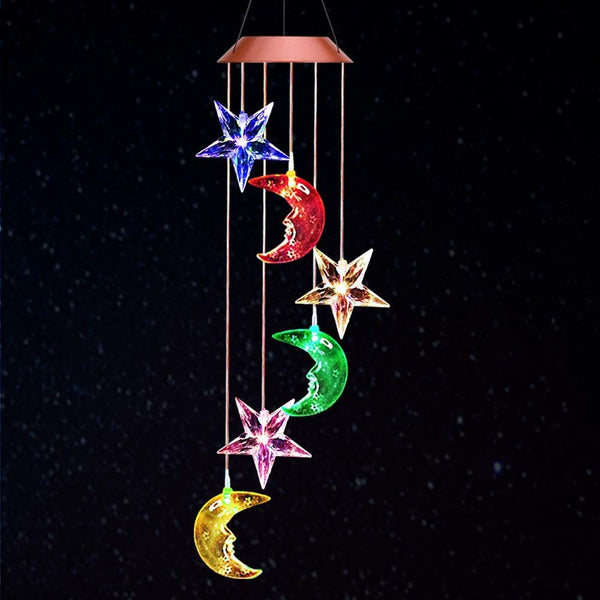 Moon & Stars Solar Light