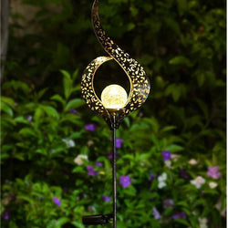 Romantic Solar Crackle Garden Light