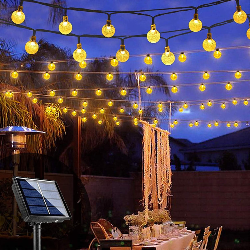 60 LED Solar Garden String Lights
