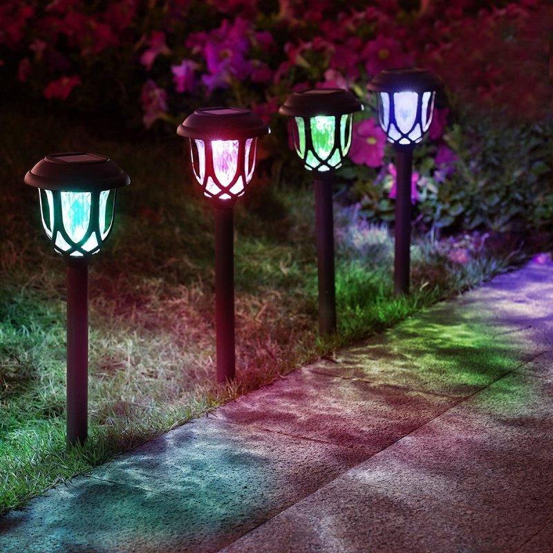 6 Pack Solar Pathway Lights