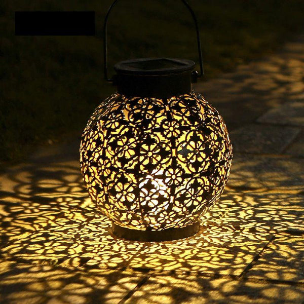 Retro Metal Hanging Solar Lights