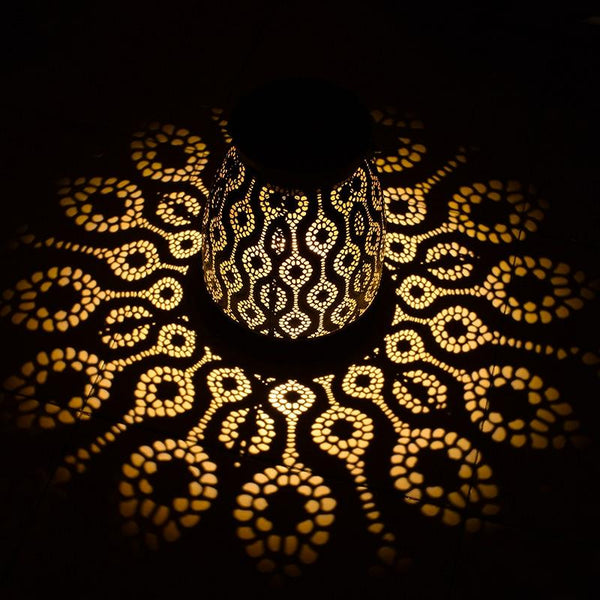 Peacock Shape Solar Hanging Lanterns