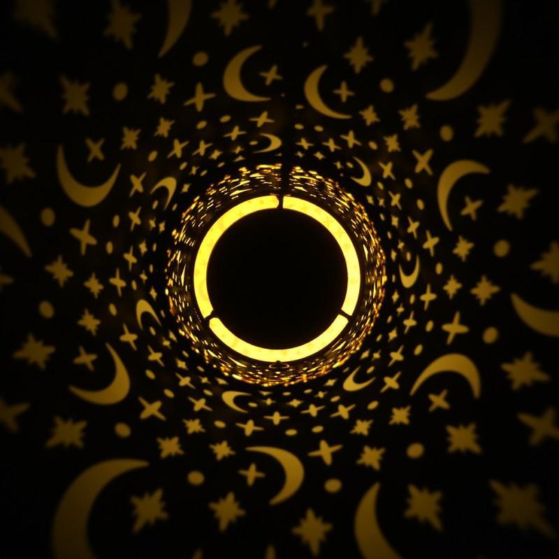 Moon And Star Solar Garden Light