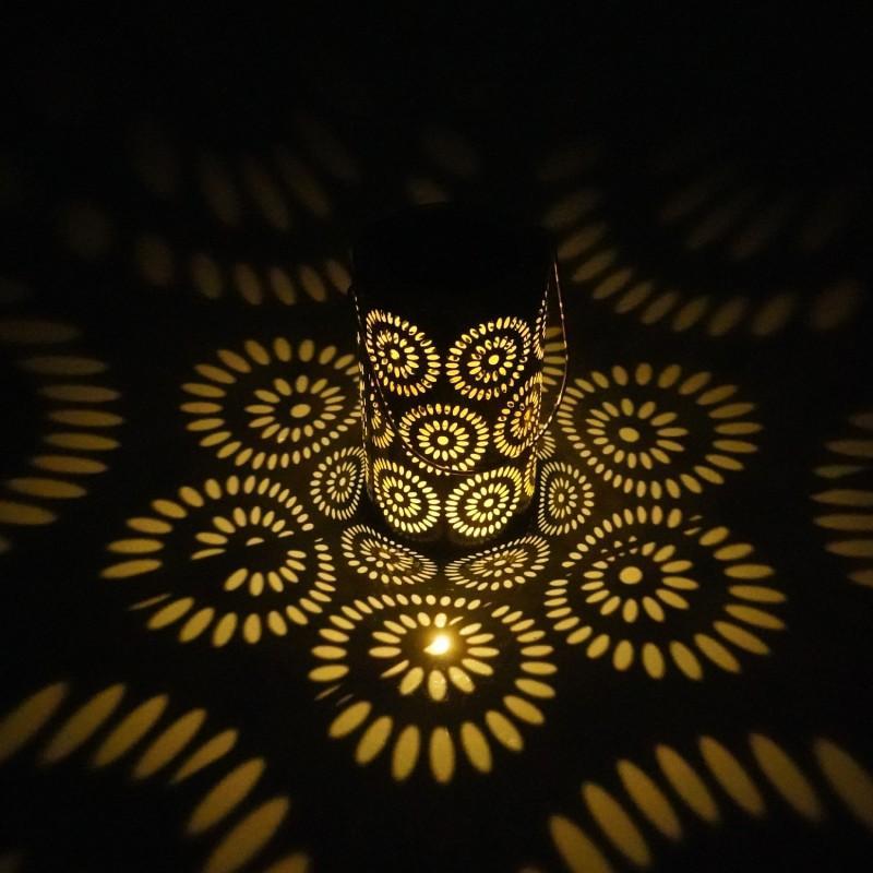 Daisy Cans Moroccan Style Hanging Lantern