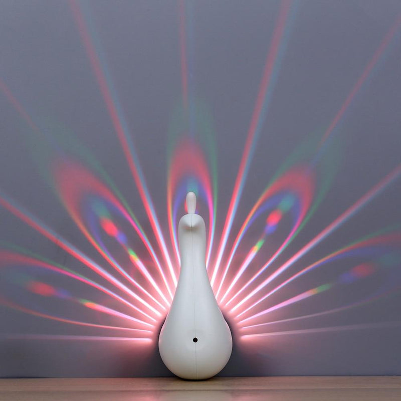 Peacock Projection Lamp