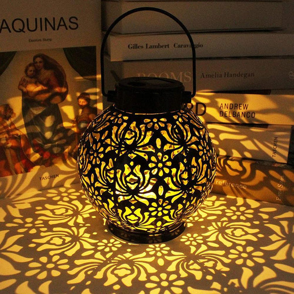 Hollowed-Out Solar Hanging Lantern