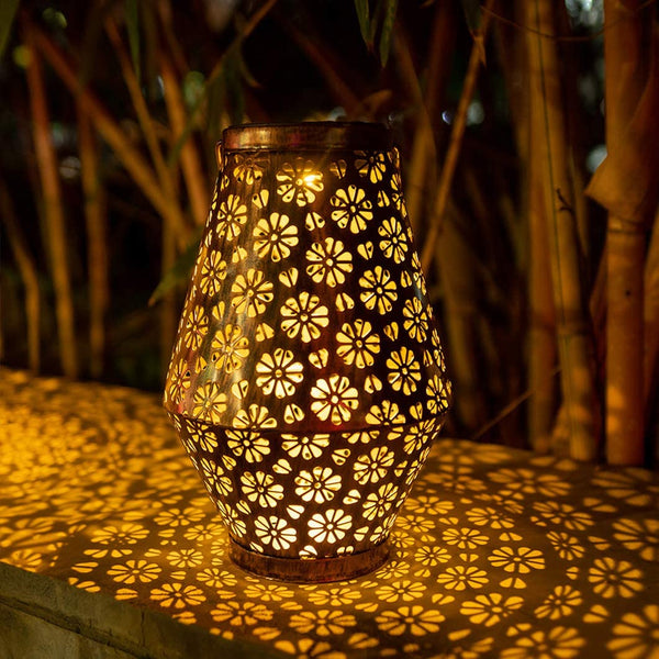 Floral Candy Garden Solar Lantern