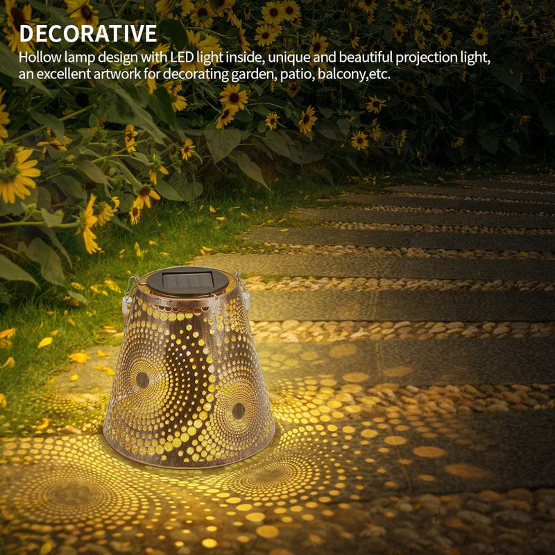 Lattice Distortion Solar Garden Light