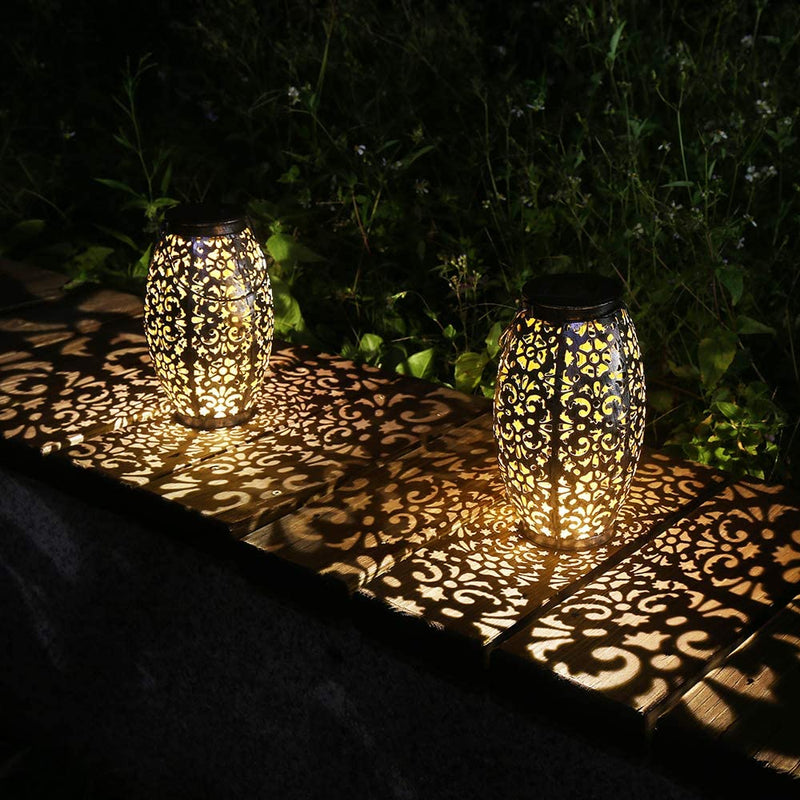 Solar Outdoor Hanging Lanterns