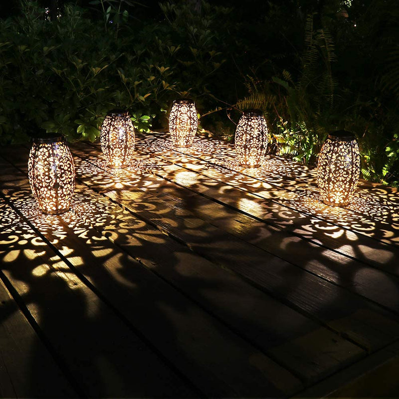 Solar Outdoor Hanging Lanterns