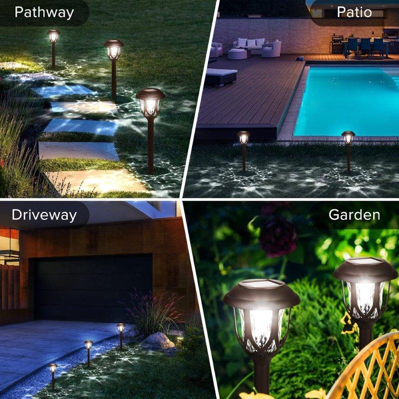 6 Pack Solar Pathway Lights