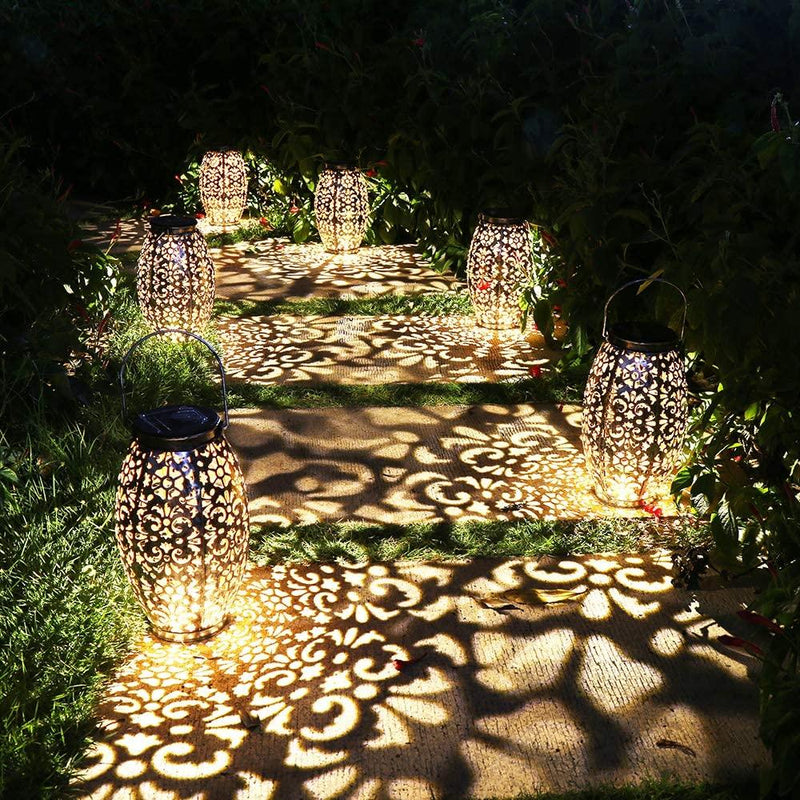 Solar Outdoor Hanging Lanterns