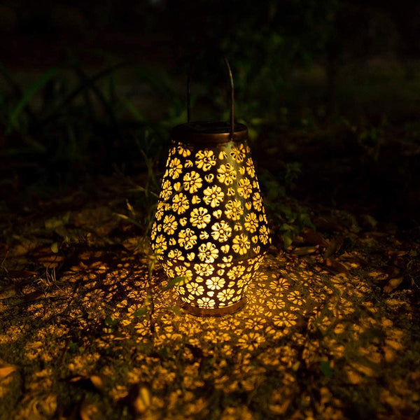 Floral Candy Garden Solar Lantern