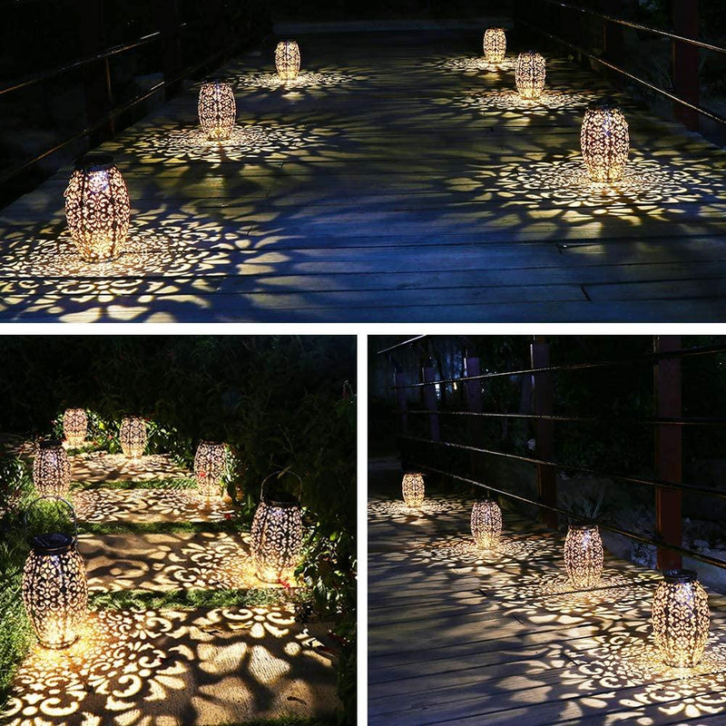 Solar Outdoor Hanging Lanterns