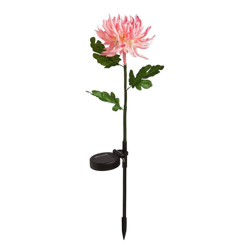 2 Pcs  Solar Chrysanthemum Garden Light